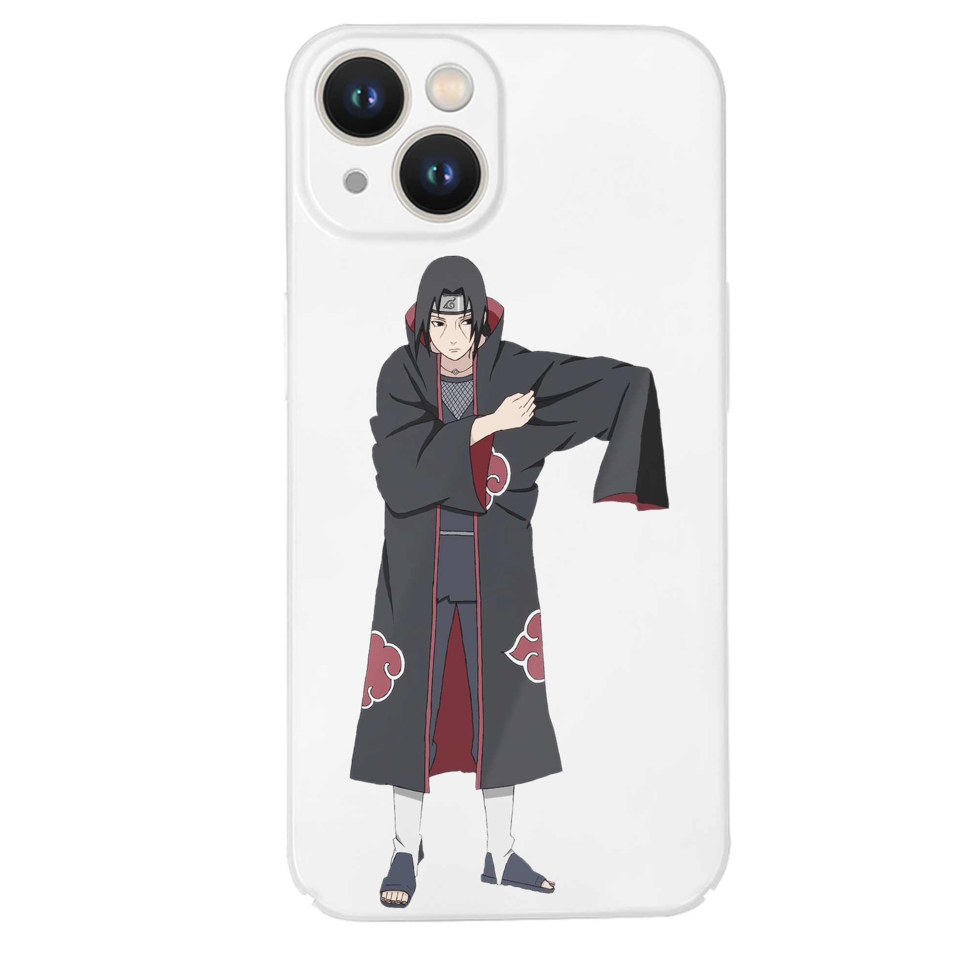 （画像用） NARUTO -ナルト- うちは イタチ Uchiha Itachi 【iPhone 14シリーズ対応】ハードケース